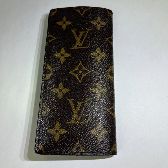 Authentic Louis Vuitton Eye Reading Glasses Case Holder Monogram LV - Picture 2 of 14